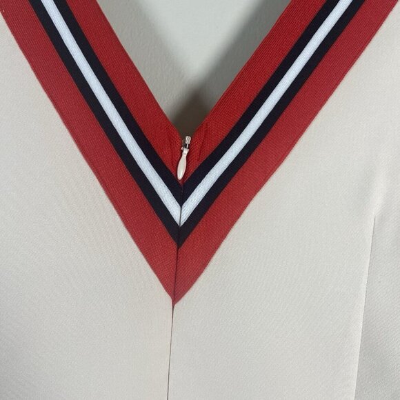 English Factory Varsity Sleeveless Stripe Dress Size M Sporty Athleisure Tennis - Picture 8 of 13